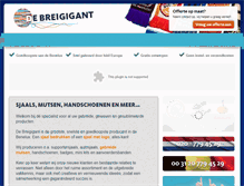 Tablet Screenshot of breigigant.com